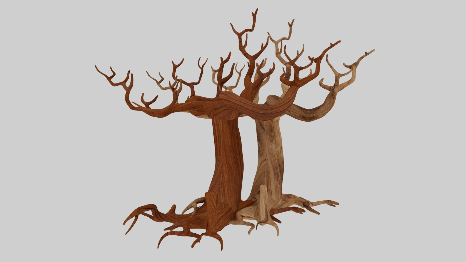 Leafless Trees 3D Model .c4d .max .obj .3ds .fbx .stl .blend 