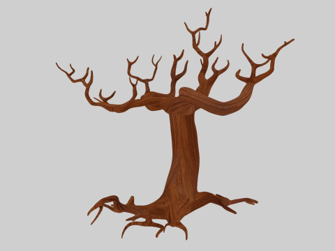 Leafless Trees 3D 모델