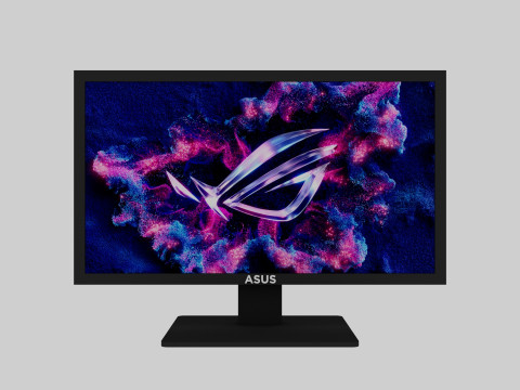 ASUS ROG Monitor 3D 模型