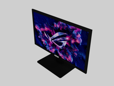 ASUS ROG Monitor 3D 模型