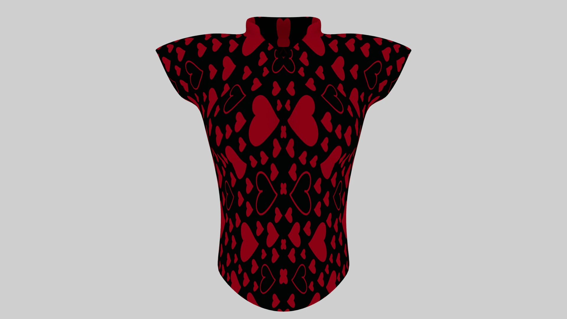 Womens Tunic 3D Model .c4d .max .obj .3ds .fbx .stl .blend 