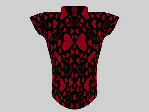 Womens Tunic 3D Model
