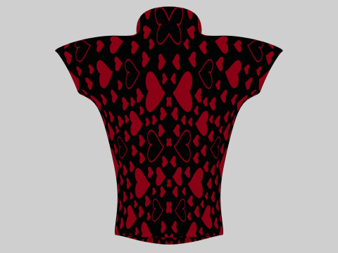 Womens Tunic Modello 3D