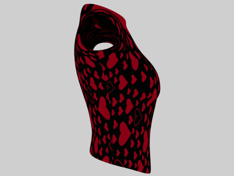 Womens Tunic Modello 3D