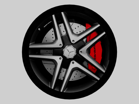 Vehicle Tires 3D Model