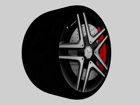 Vehicle Tires 3D Model