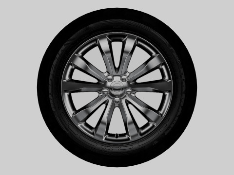 Vehicle Tires 3D Model