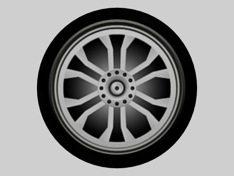 Vehicle Tires 3D Model