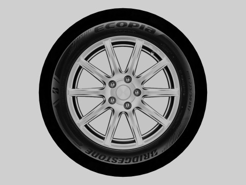 Vehicle Tires 3D Model