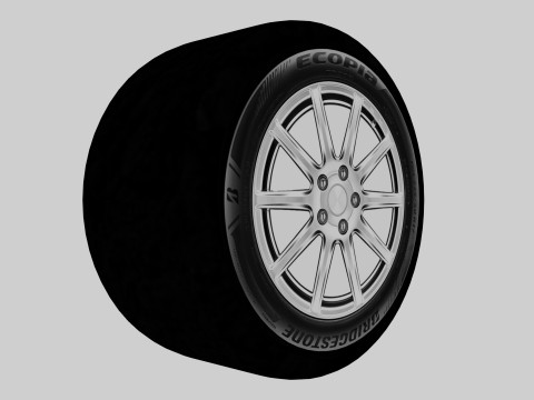 Vehicle Tires 3D Model