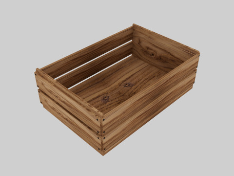 Fruit Box 3D Model