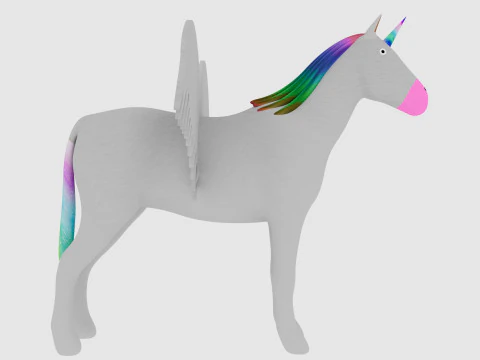 Unicorn 3D Model