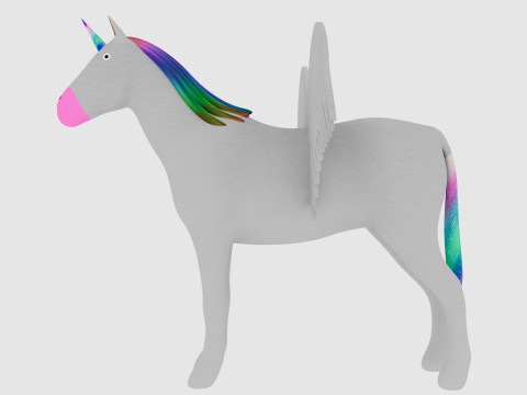 Unicorn Modelo 3D
