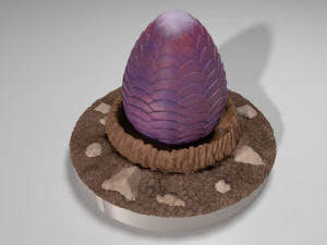 Creature Egg 3D प्रिंट मॉडल