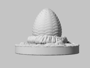 Creature Egg 3D Print Model