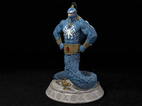 Genie the Venom 3D Принт Модель