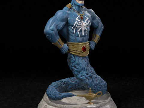 Genie the Venom 3D Print Model