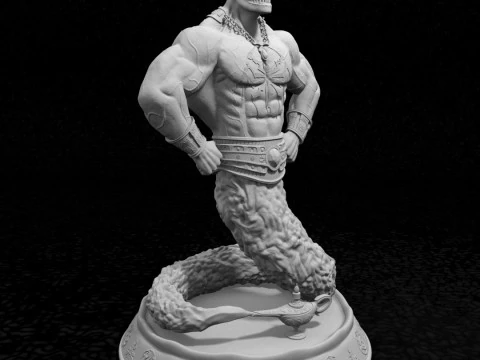 Genie the Venom 3D Print Model