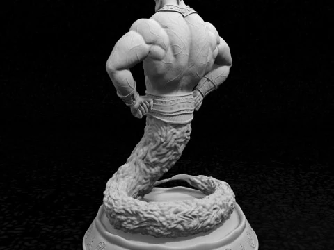 Genie the Venom 3D Print Model