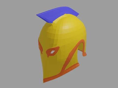 Spartam Helmer casco espartano Modelo 3D