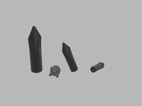 Puntas destornillador screwdriver bits 3D Принт Модель