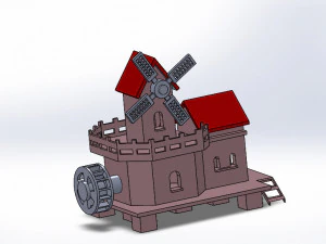 Windmill 3D Model