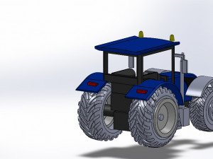 Newholland tractor 3D Model