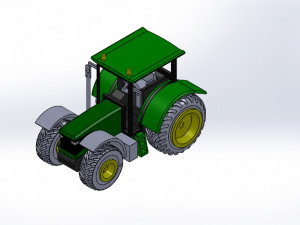 Jondere Tractor 3D Model