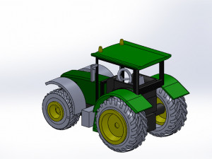 Jondere Tractor 3D Model