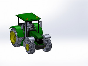 Jondere Tractor 3D Model