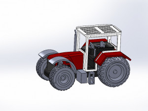 Tractor 3D Model
