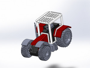 Tractor Modelo 3D