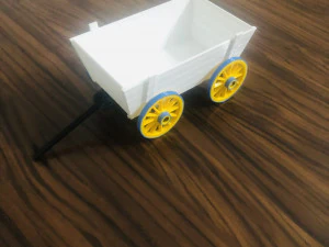 Flower carriage 3D Model