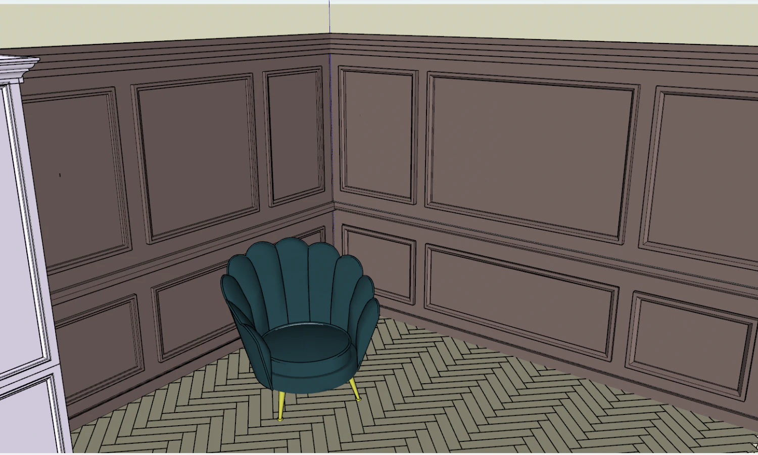 Decorative design elements furniture 3D Model .c4d .max .obj .3ds .fbx .stl .blend