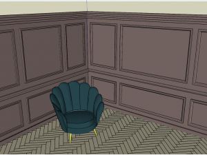 Decorative design elements furniture 3D 模型