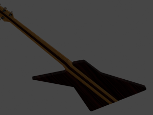Guitara Modelo 3D