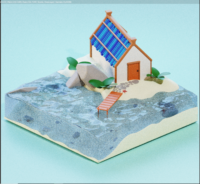Diarama 3D Model .c4d .max .obj .3ds .fbx .stl .blend 