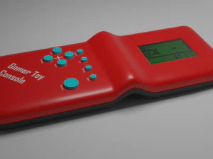 Console Tetris retrò Modello 3D