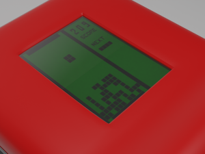 Retro Tetris Console Modèle 3D