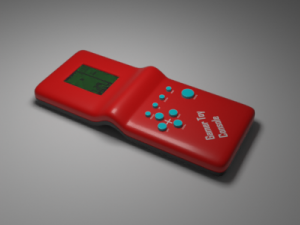 Retro Tetris Console Modèle 3D