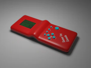 Retro Tetris Console 3D Model