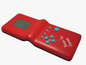 Retro Tetris Console Modèle 3D