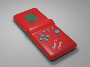 Retro Tetris Console Modèle 3D