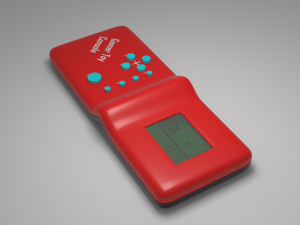 Retro Tetris Console Modèle 3D
