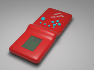 Retro Tetris Console Modèle 3D