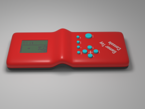 Retro Tetris Console Modèle 3D