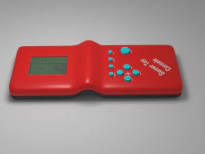 Retro Tetris Console 3D Model