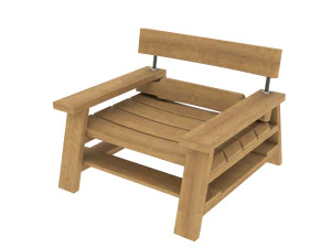 Стілець 3D Модель