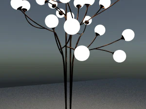 Tree lamp 3D Model