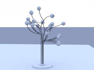 Tree lamp Modelo 3D